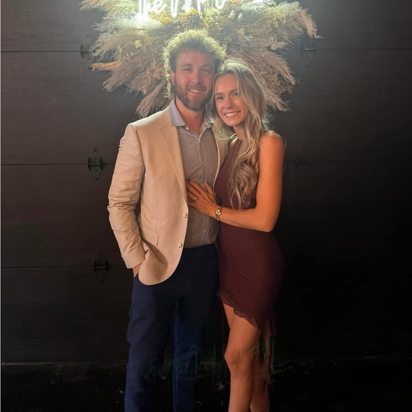 Oh Polly Backless Ruffle Detailing Mini Dress in Brown - Picture 5 of 5